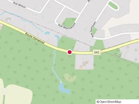 Location of Pfk at 91 Bd Harwood, Vaudreuil-Dorion