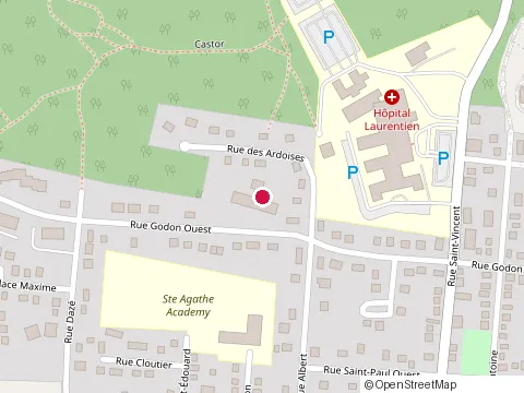 Location of Pg Construction at 26 Rue Ardoises, Sainte-Agathe-des-Monts