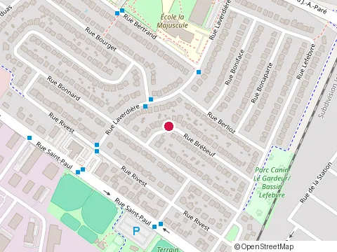Location of Pharaon Béton at 214 Rue Brébeuf, Repentigny