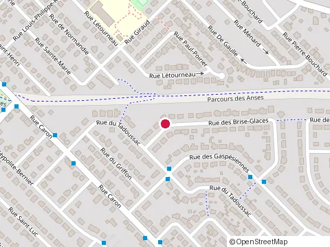 Location of Phil Couture Construction Inc at 114 Rue des Hirondelles, Lévis