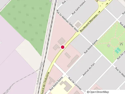 Location of Philippe Gagnon Construct at 1-1204 boulevard Manseau, Joliette