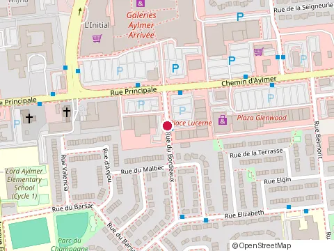Location of Pho Aylmer at 200 Principale St, Gatineau