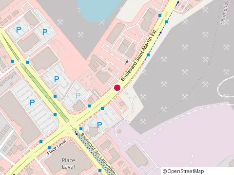 Location of Pho Lyla at 1131 boulevard Saint-Martin O, Laval