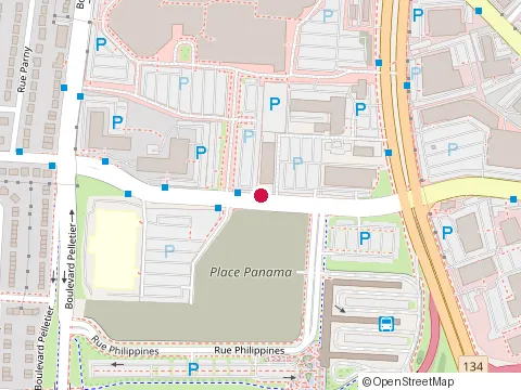 Location of Pho Zen Restaurant at 1875 Rue Panama, Brossard