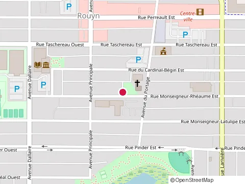 Location of Physio Ascension at 42 Rue Mgr Rhéaume E Local 005, Rouyn-Noranda