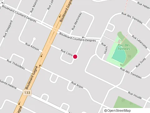 Location of Physiothérapie Michèle Joyal at 5 Rue Cotnoir, Sorel-Tracy
