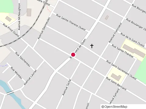 Location of Piano Bar l'Aventure at 650 St Bernard, Alma