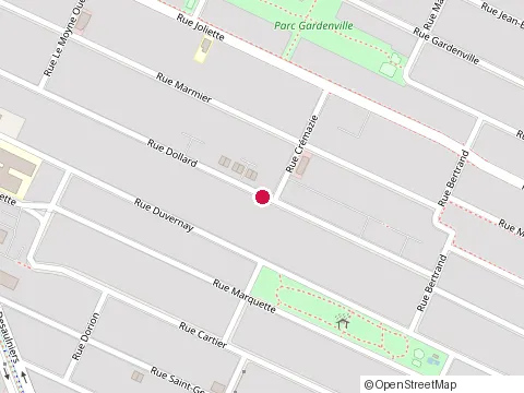 Location of Picasso at 865 Rue Dollard, Longueuil