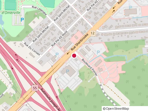 Location of Picbois Ebénistes at 120 Boulevard Poirier, Magog