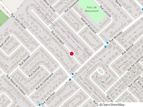 Location of Pichette Louis Entrepreneur at 1437 Rue Grandpré, L'Ancienne-Lorette
