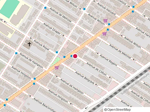 Location of Piciacchia Assurances Inc at 2135 Avenue Clifton, Montréal