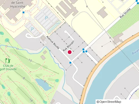 Location of Pierre Boivin at 3397 Rue Blondin, Saint-Hyacinthe