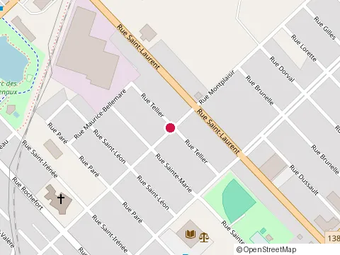 Location of Pierre Constantin, Cpa Auditeur, Cma at 248 Rue Tellier, Trois-Rivières