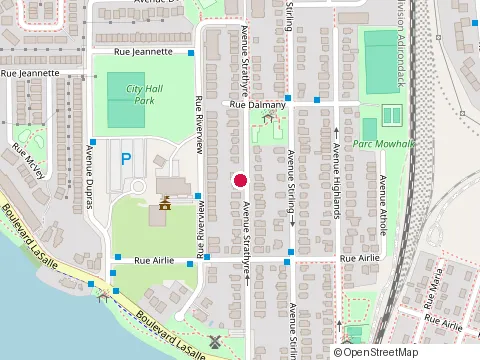 Location of Pierre Émard Peinture Résidentielle at 74 avenue Strathyre, LaSalle
