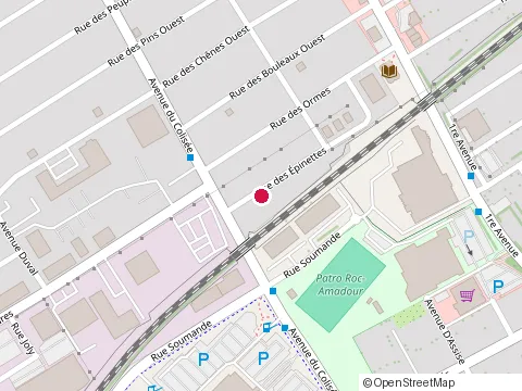 Location of Pierre J Ouellet at 75 Rue des Epinettes, Québec