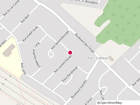 Location of Pierre Leblanc at 1639 Rue Laurent-Paradis, Trois-Rivières