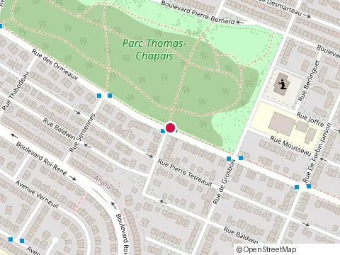 Location of Pierre-Louis Service Mécanique Inc. at 5222 Rue des Ormeaux, Montréal