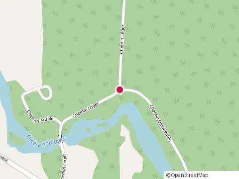 Location of Pieux Bernier at 306 chemin Daigneault, Brigham