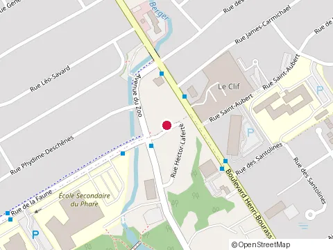 Location of Pieux de Stabilisation du Québec Inc at 9233 Rue Hector Laferté, Québec