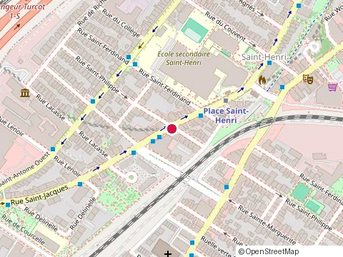 Location of Piklìz at 4210B Rue Saint-Jacques Ouest, Montréal