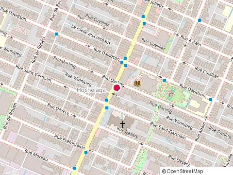 Location of Pilon & Assoc at 3303 Ontario St E, Montréal