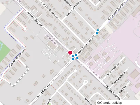 Location of Pilz Construction at 2295 Rue Charbonneau, Terrebonne