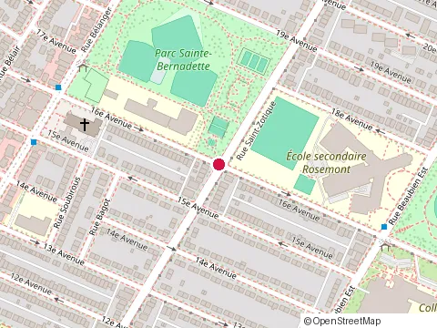 Location of Ping Création at 6950 16E Avenue, Montréal