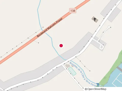 Location of Pipers at 599 St-Raphael la Malbaie Québec, La Malbaie