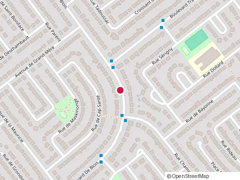 Location of Pipeworkpieces at 2470 boulevard de Blois, Laval