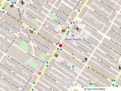 Location of Piscine Memphré at 4388 rue Saint-Denis Suite 200 #345, Montréal
