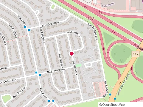 Location of Piscine Soleio at 590 Rue Gemma, Laval