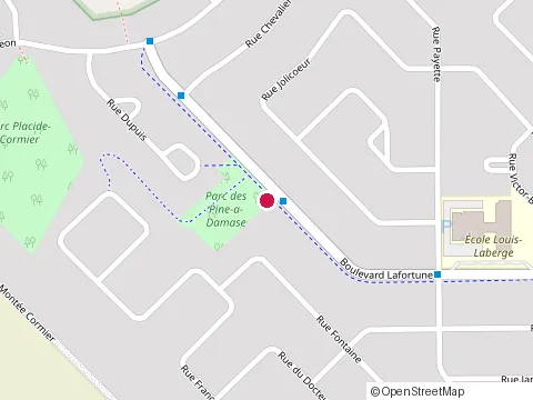 Location of Piscine Solide at 118 Bd Turgeon, L'Assomption