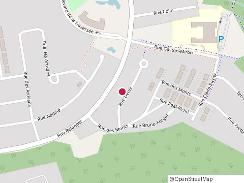 Location of Piscines et Spas du Nord, Saint-Jérôme