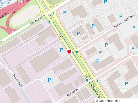 Location of Piscines et Spas Lotb/ Québec at 989 Boulevard Pierre-Bertrand, Québec