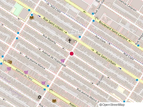 Location of Pita Pan at 151 Rue Saint-Viateur O, Montréal