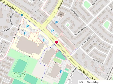 Location of Pizza 2 Pointes at 3030 boulevard Rome, Brossard