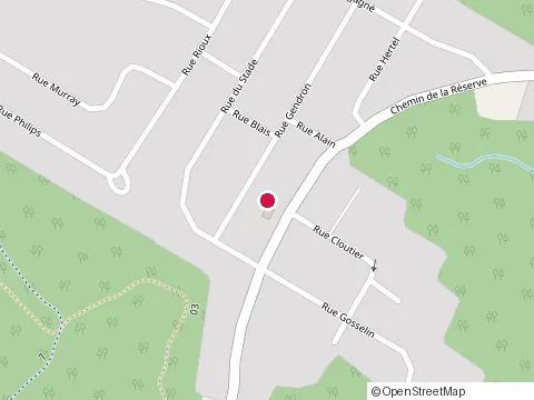 Location of Pizza 76 at 988 chemin de la Reserve, Chicoutimi
