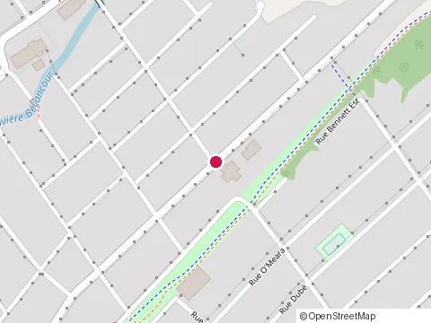 Location of Pizza Bambo at 313 Rue Notre Dame E, Thetford Mines