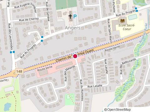 Location of Pizza Capponi at 1100 Ch de Montreal O # 115, Gatineau