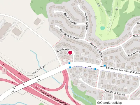 Location of Pizza des Hautes Plaines at 760 boulevard des Hautes-Plaines, Gatineau
