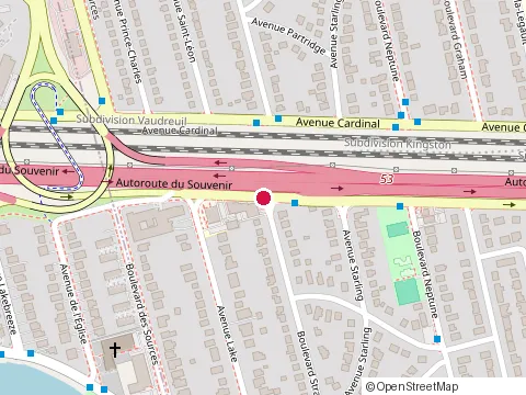 Location of Pizza Dorval Cucina San Leone at 490 boulevard Strathmore, Dorval
