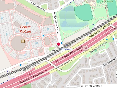 Location of Pizza Hut at 3276 Jean Yves St, Kirkland