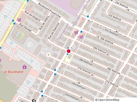 Location of Pizza Jumelle at 4425 Rue Belanger, Montréal
