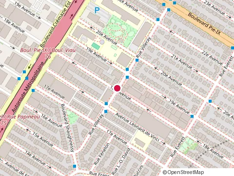 Location of Pizza Lagua at 3793 Rue Villeray, Montréal