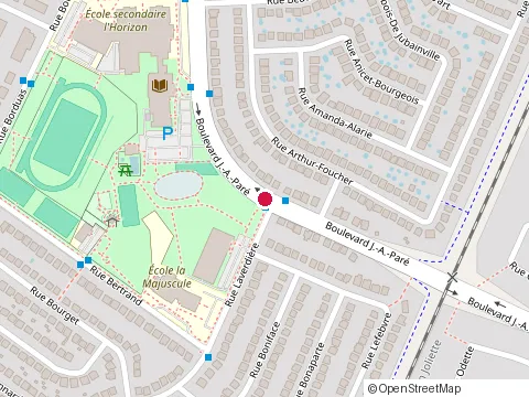 Location of Pizza le Gardeur at 248 Bd J. A. Paré Local 102, Repentigny