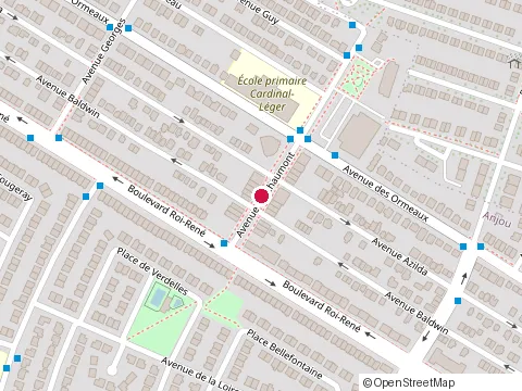Location of Pizza Madona at 8657 avenue Chaumont, Anjou