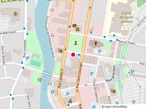 Location of Pizza Maximum - Saint-Jérôme at 351 Rue Saint-Georges, Saint-Jérôme