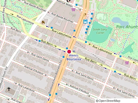 Location of Pizza Mix at 409 boulevard Henri-Bourassa E, Montréal