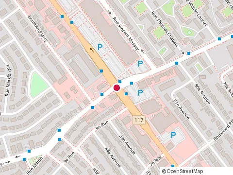 Location of Pizza Morado at 3824 Boulevard Notre Dame, Laval
