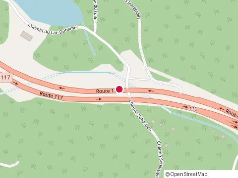 Location of Pizza Mt Mont Tremblant at 1842 route 117, Mont-Tremblant